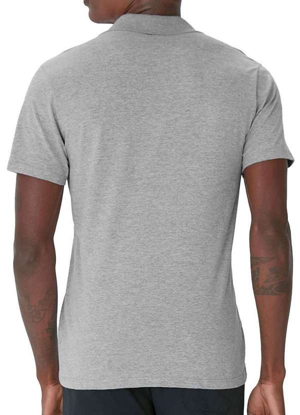 Malwee - Camiseta Polo Masculina Malwee 1000004430 50000-Cinza-Mescla 2