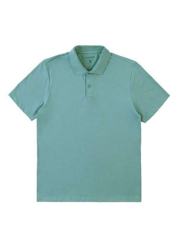 Malwee - Camiseta Polo Masculina Malwee 1000004430 02340-Azul
