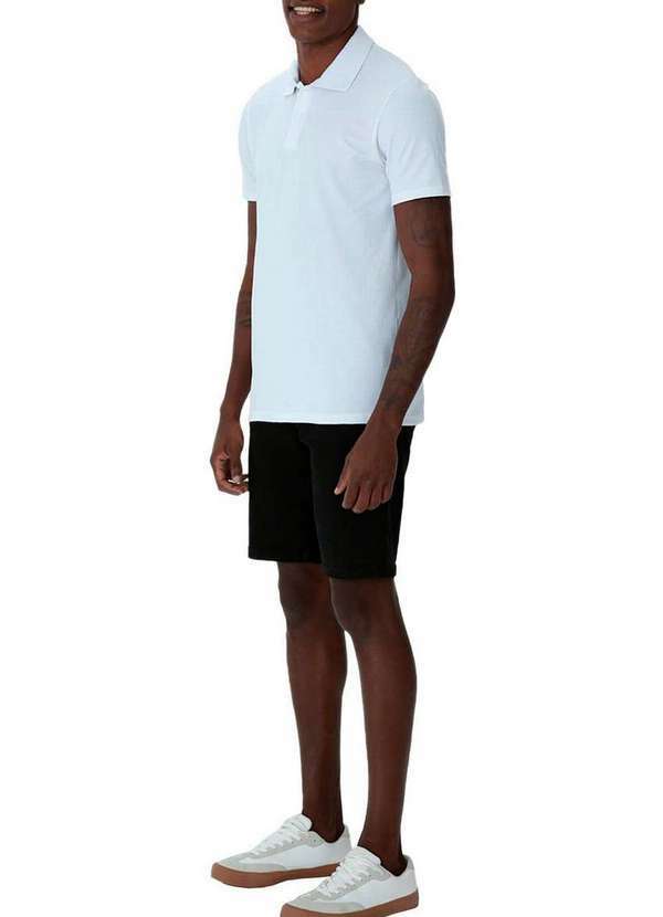 Malwee - Camiseta Polo Masculina Malwee 4425 00845-Azul 4