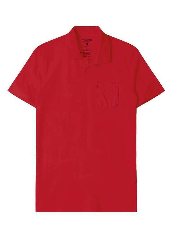 Malwee - Camiseta Polo Masculina Malwee 4429 00033-Verde-Escuro 5