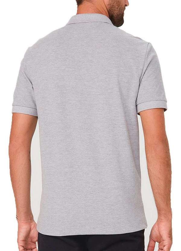 Hering - Kit com 2 Camisetas Polo Masculina Hering N3a7 Cinza 3