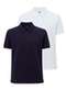 Hering - Kit com 2 Camisetas Polo Masculina Hering N3a7 Branco - variação: Marinho-Branco