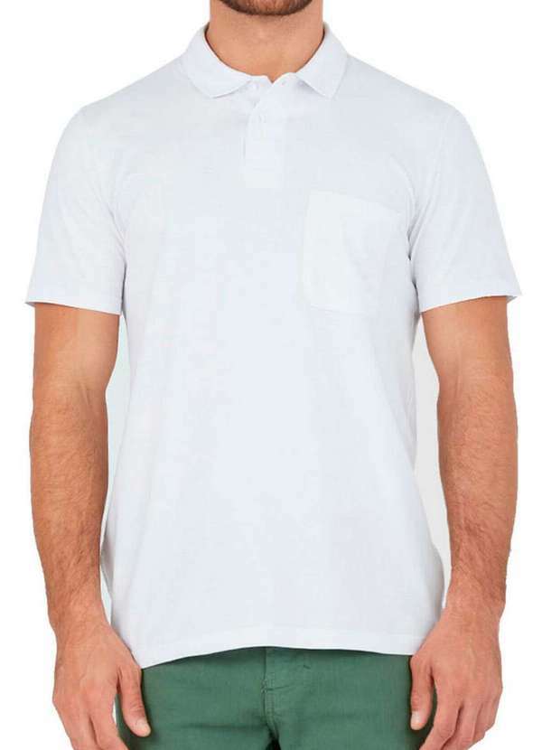 Malwee - Kit com 2 Camisetas Polo Masculina Malwee 1000004429 Branco-Preto 2