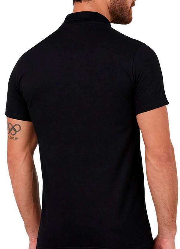 Malwee - Kit com 2 Camisetas Polo Masculina Malwee 1000004429 Branco-Preto 4