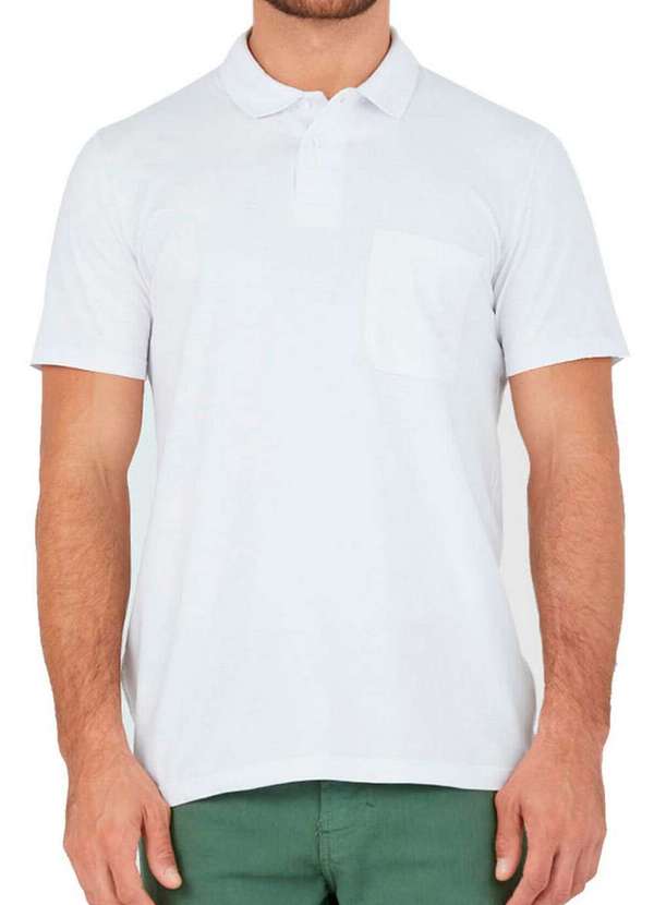 Malwee - Kit com 2 Camisetas Polo Masculina Malwee 1000004429 Branco 2
