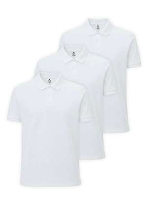 Kit com 3 Camisetas Polo Masculina Hering N3a7 - HERING