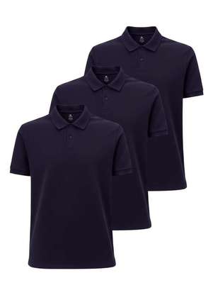 Kit com 3 Camisetas Polo Masculina Hering N3a7 - HERING