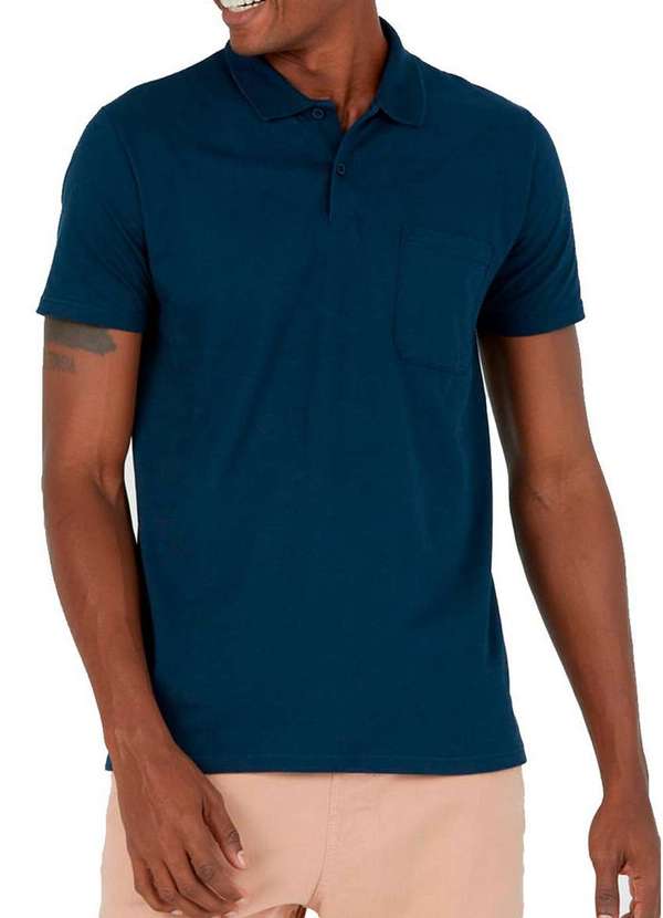 Malwee - Kit com 3 Camisetas Polo Masculina Malwee 1000004429 Azul-Marinho-Branco 2
