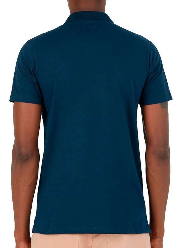 Malwee - Kit com 3 Camisetas Polo Masculina Malwee 1000004429 Azul-Marinho-Branco 3