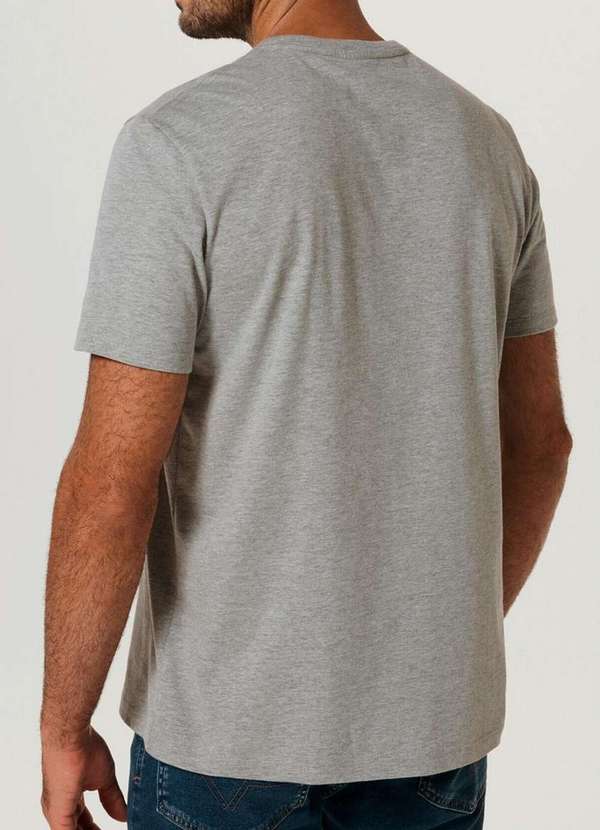 Hering - Camiseta Masculina Hering 022b M2h-Cinza-Mescla 2