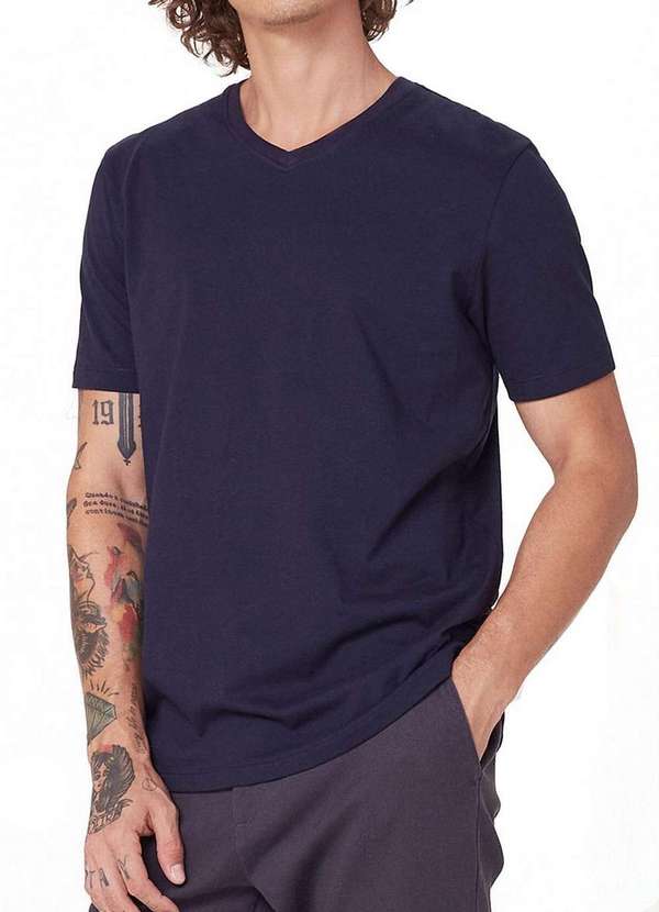 Hering - Camiseta Masculina Hering 022b Nat-Verde