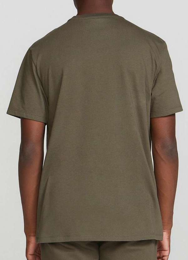 Hering - Camiseta Masculina Hering 201 Nat-Verde 2