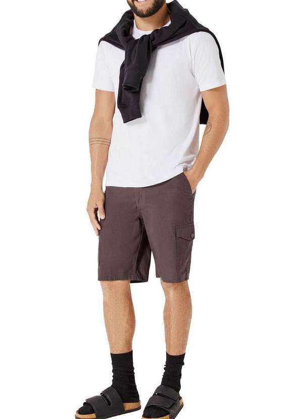 Hering - Camiseta Masculina Hering 0299 Noa-Branco 4