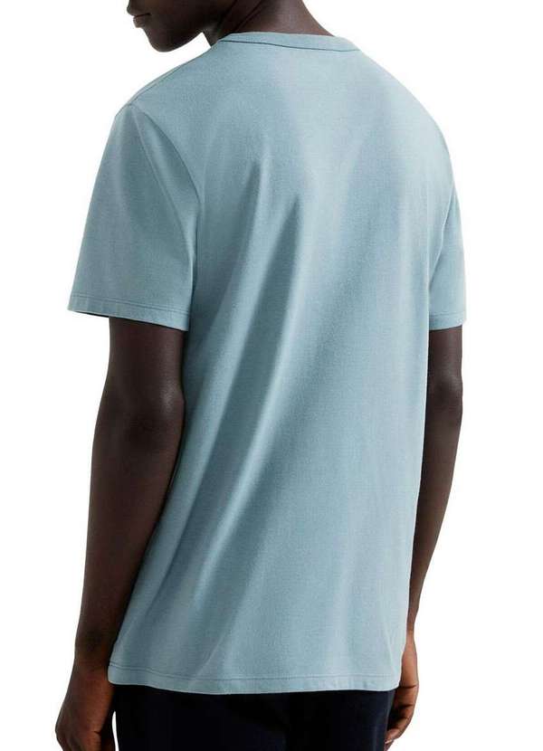 Hering - Camiseta Masculina Hering 4f87 16l-Azul 2