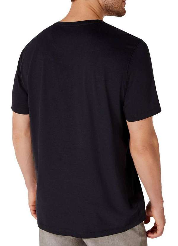 Hering - Camiseta Masculina Hering Kg99 Algodão Pima N10-Preta 2