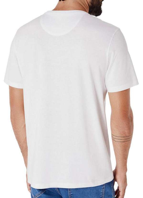 Hering - Camiseta Masculina Hering Kg99 Algodão Pima Noa-Branca 2