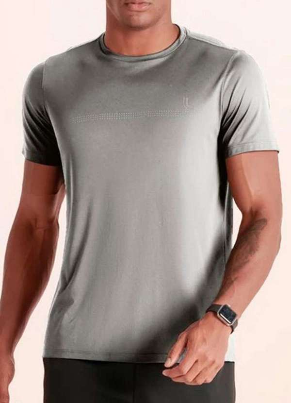 Lupo - Camiseta Masculina Lupo 77053-004 8230-Cinza