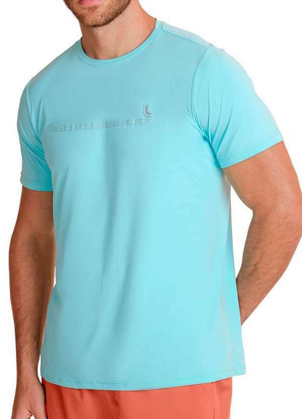 Lupo - Camiseta Masculina Lupo 77053-004 4061-Lagoon