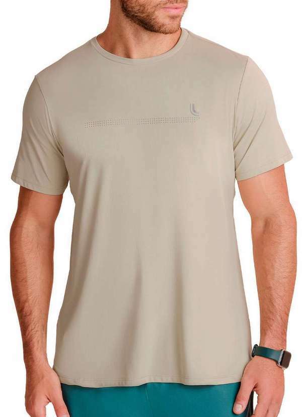 Lupo - Camiseta Masculina Lupo 77053-004 6650-Caqui