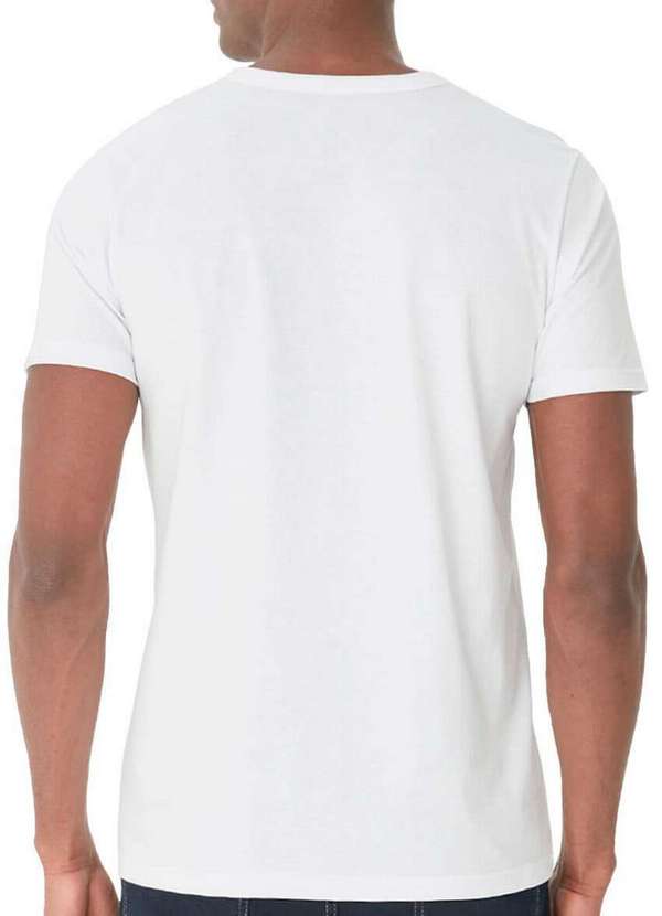 Malwee - Camiseta Masculina Malwee 1000121547 Pima 00001-Branca 2