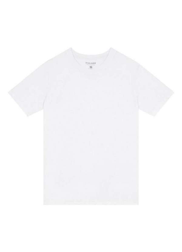 Malwee - Camiseta Masculina Malwee 1000121547 Pima 00001-Branca 4