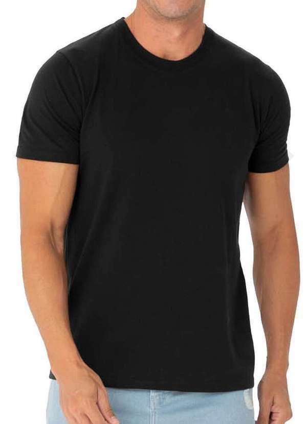 Malwee - Camiseta Masculina Malwee 1000121547 Pima 00004-Preta