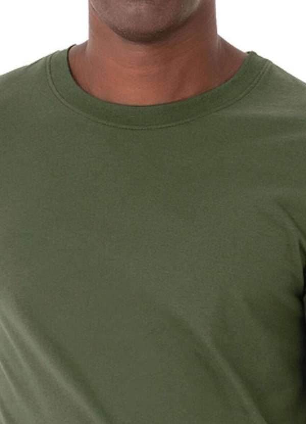 Malwee - Camiseta Masculina Malwee 1000121547 Pima 00005-Verde 4