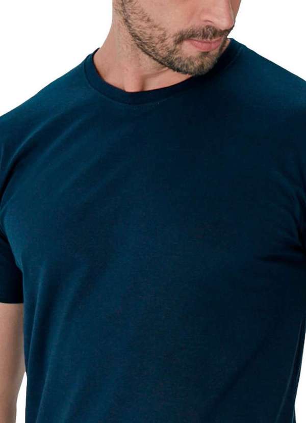 Malwee - Camiseta Masculina Malwee 4423 00845-Azul 3