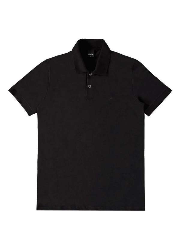 Enfim - Camiseta Masculina Polo Slim Enfim 1000121397 00004-Preto 2