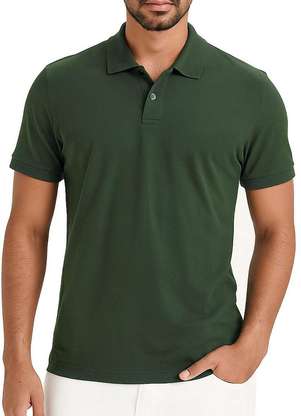 Camiseta Masculina Polo Slim Enfim 1000121397 - ENFIM