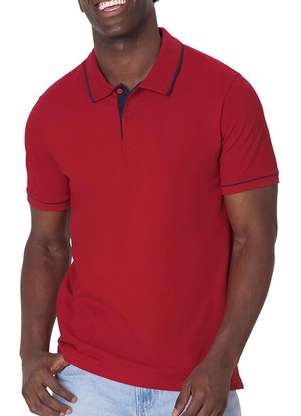 Camiseta Masculina Polo Slim Malwee 1000132990 - MALWEE