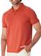 Malwee - Camiseta Masculina Polo Slim Malwee 1000137326 02376-Laranja - variação: 02376-Laranja