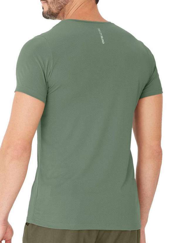 Enfim - Camiseta Masculina Slim Enfim 1000087016 01798-Verde 2