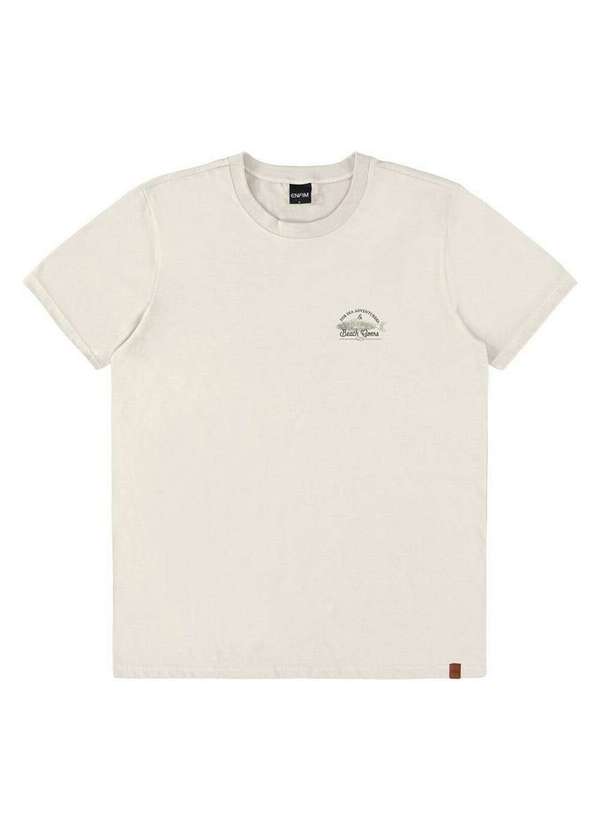 Enfim - Camiseta Masculina Slim Enfim 1000120949 00383-Off-White 2