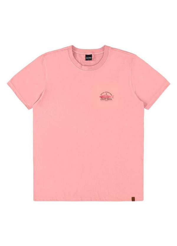 Enfim - Camiseta Masculina Slim Enfim 1000120949 01949-Rosa 2