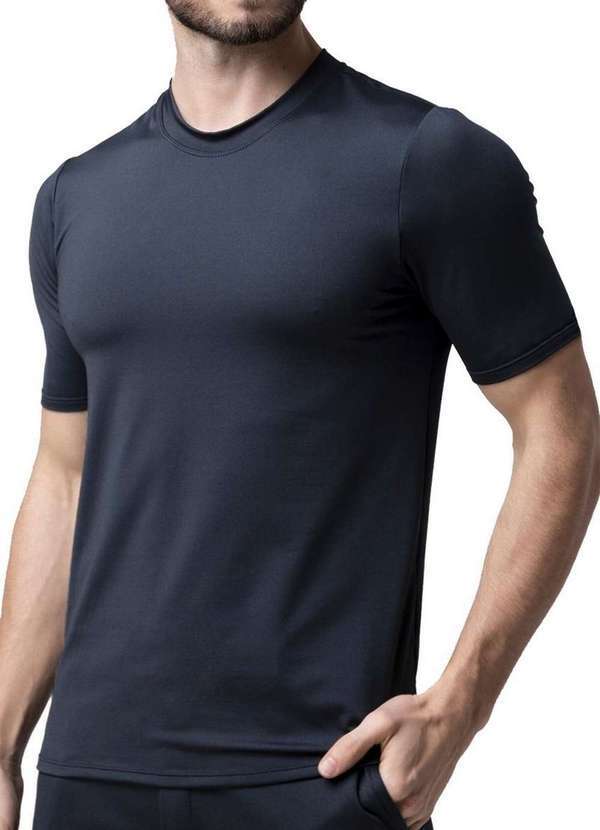 Upman - Camiseta Masculina Térmica Upman 142rf 222008-Preto
