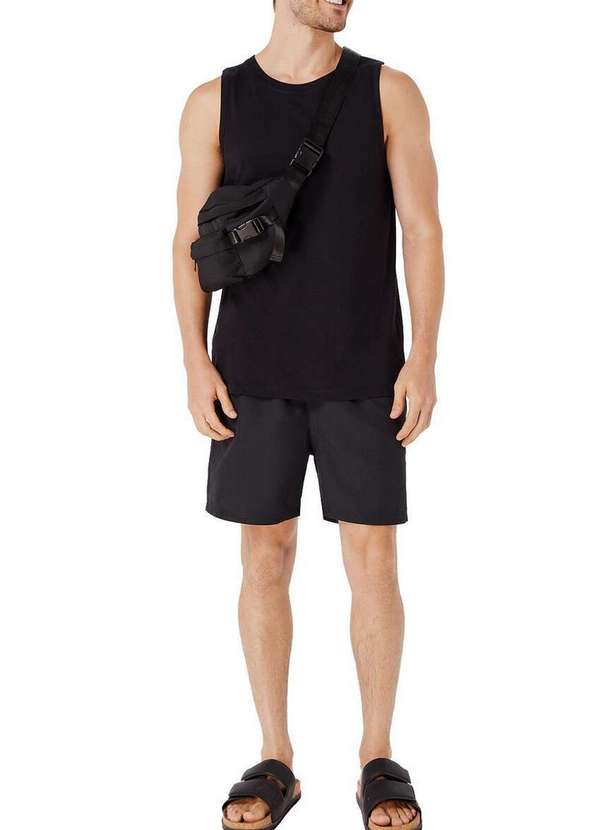 Hering - Camiseta Regata Masculina Hering 0111 N10-Preto 4