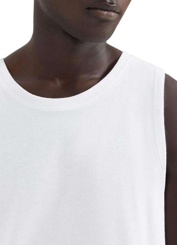 Hering - Camiseta Regata Masculina Hering 0111 Noa-Branco 3