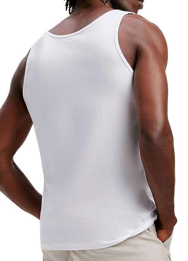 Hering - Camiseta Regata Masculina Hering 0199 Noa-Branco 2