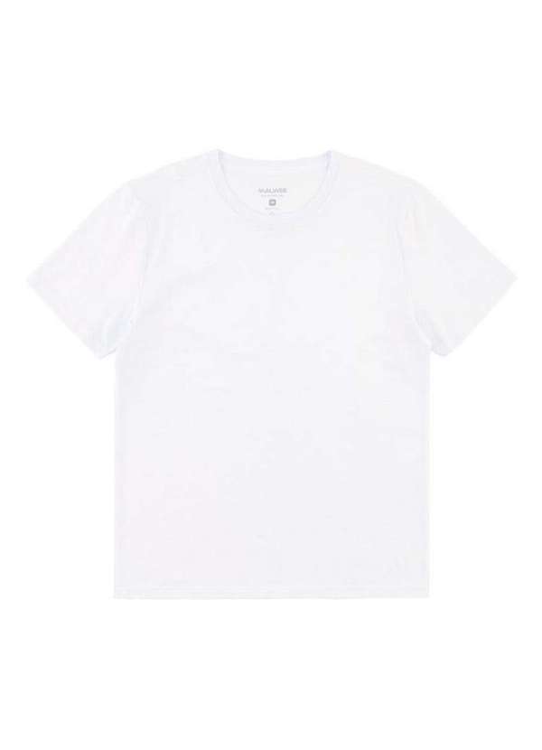 Malwee - Camiseta Slim Masculina Malwee 1000137333 00001-Branca 5