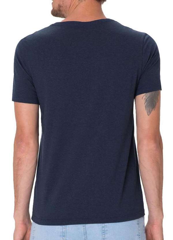 Malwee - Camiseta Slim Masculina Malwee 1000137333 02023-Azul-Marinho 2