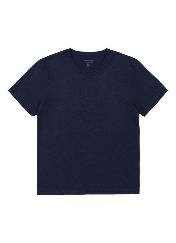 Malwee - Camiseta Slim Masculina Malwee 1000137333 02023-Azul-Marinho 4