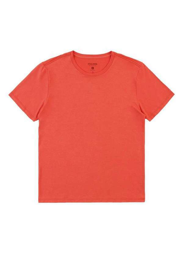 Malwee - Camiseta Slim Masculina Malwee 1000137333 02376-Laranja 5