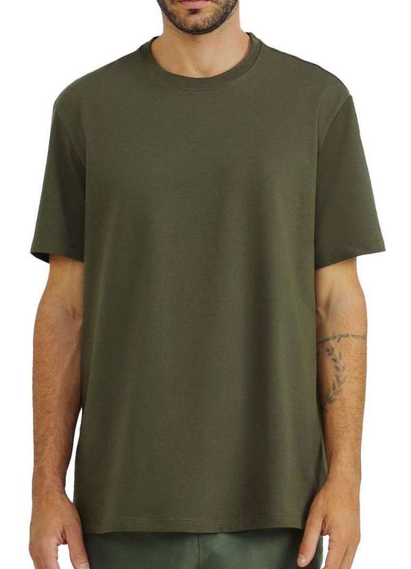 Hering - Kit com 2 Camisetas Masculina Hering 0227 Marinho-Verde 3