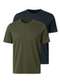 Hering - Kit com 2 Camisetas Masculina Hering 0227 Verde - variação: Verde-Chumbo