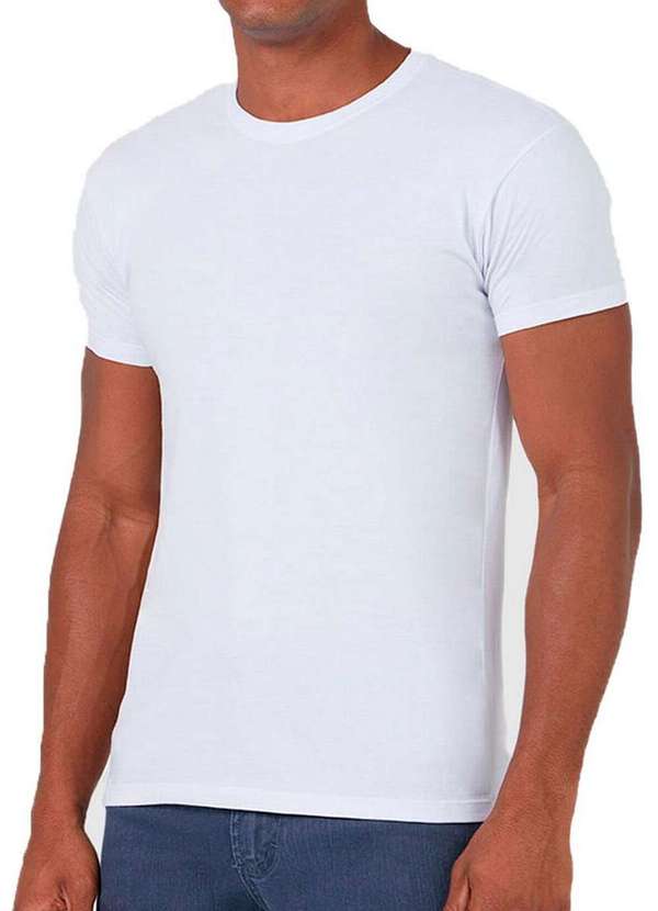 Malwee - Kit com 2 Camisetas Masculina Malwee 1000004423 Branco 2