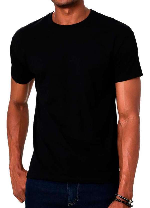 Malwee - Kit com 2 Camisetas Masculina Malwee 1000004423 Preto 2