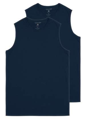 Kit com 2 Camisetas Masculina Regata Malwee 1000004421 - MALWEE