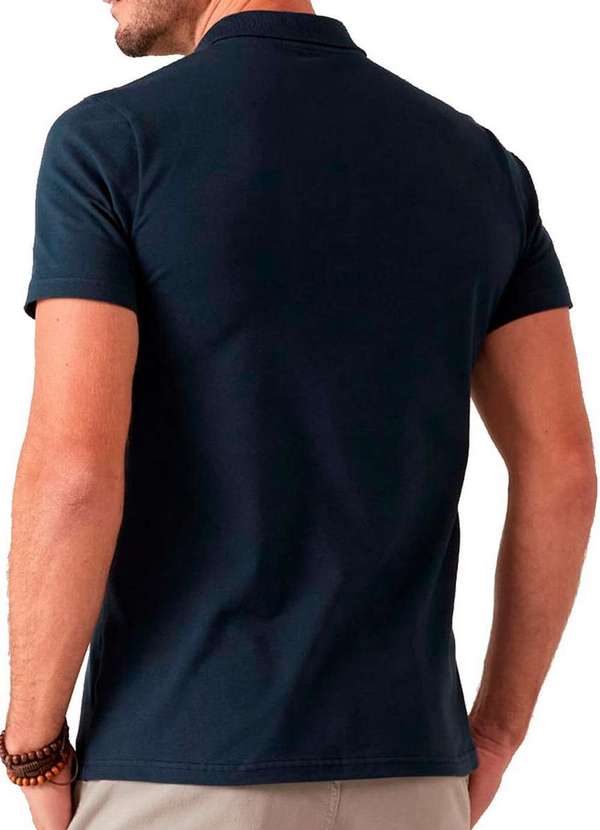 Malwee - Kit com 2 Camisetas Polo Masculina Malwee 1000004425 Azul-Marinho-Preto 3