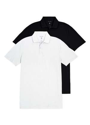 Kit com 2 Camisetas Polo Masculina Malwee 1000004425 - MALWEE